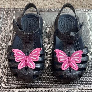 Crocs butterfly sandal